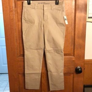 Gap slim city khaki pants. Size 2